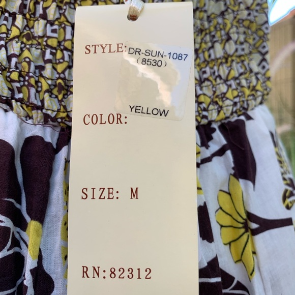 NWT- Aryeh Summer Halter-Top V-Neck Dress 👗 - Picture 10 of 10